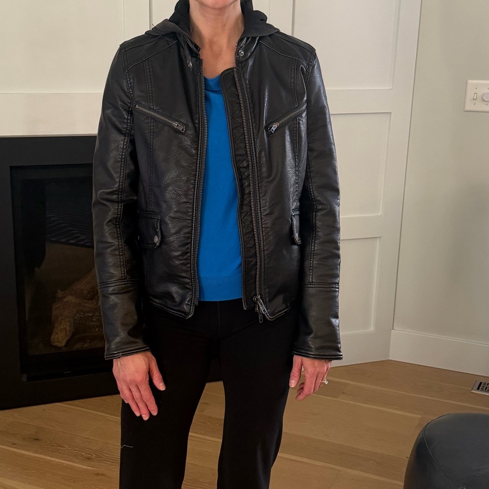 We The Free Vegan Leather Jacket